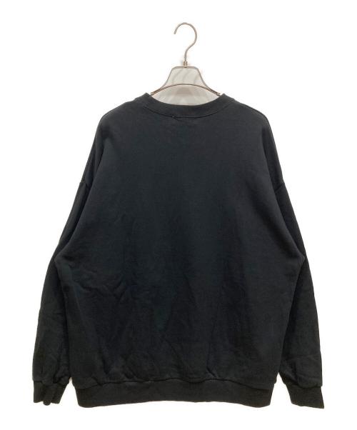Hysteric Glamour（ヒステリックグラマー）Hysteric Glamour (ヒステリックグラマー) SPECIAL OFFER オーバーサイズスウェット ブラック サイズ:SIZE Freeの古着・服飾アイテム