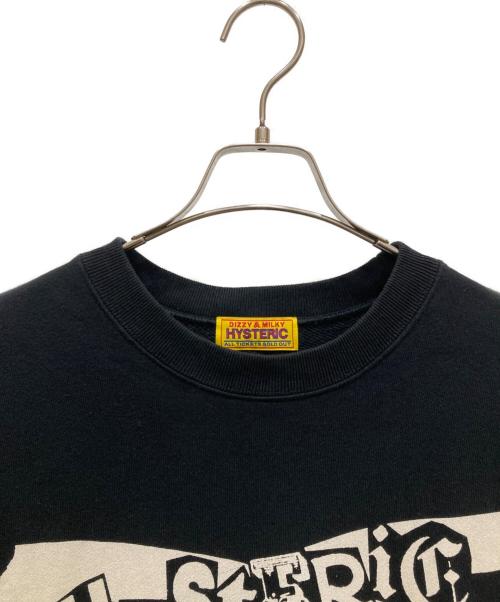 Hysteric Glamour（ヒステリックグラマー）Hysteric Glamour (ヒステリックグラマー) SPECIAL OFFER オーバーサイズスウェット ブラック サイズ:SIZE Freeの古着・服飾アイテム