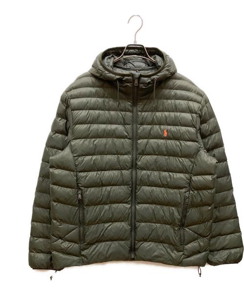 POLO RALPH LAUREN（ポロ・ラルフローレン）POLO RALPH LAUREN (ポロ・ラルフローレン) Terra Poly Fill Jacket カーキ サイズ:SIZE XLの古着・服飾アイテム