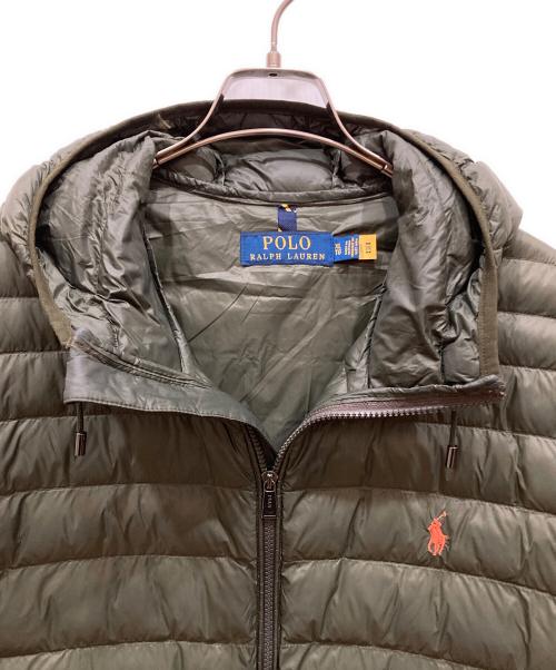 POLO RALPH LAUREN（ポロ・ラルフローレン）POLO RALPH LAUREN (ポロ・ラルフローレン) Terra Poly Fill Jacket カーキ サイズ:SIZE XLの古着・服飾アイテム