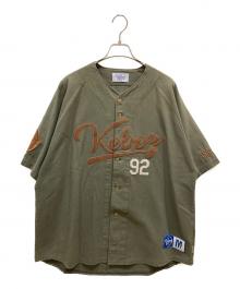 KEBOZ（ケボズ）の古着「ICON CLASSIC BASEBALL JERSEY」｜カーキ