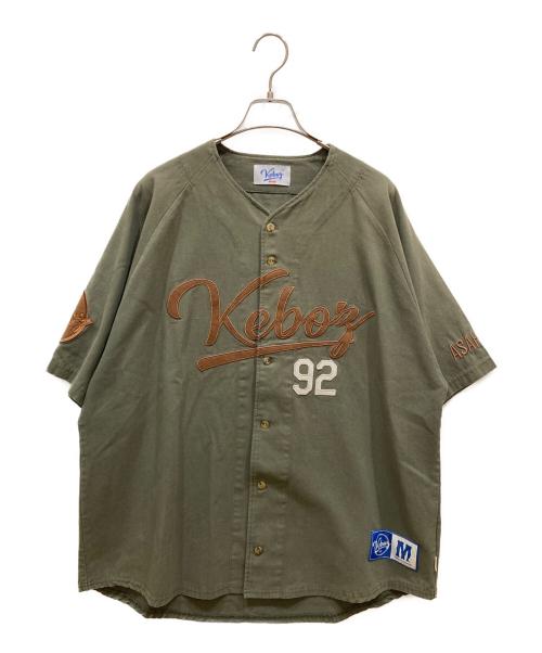 KEBOZ（ケボズ）KEBOZ (ケボズ) ICON CLASSIC BASEBALL JERSEY カーキ サイズ:SIZE Mの古着・服飾アイテム