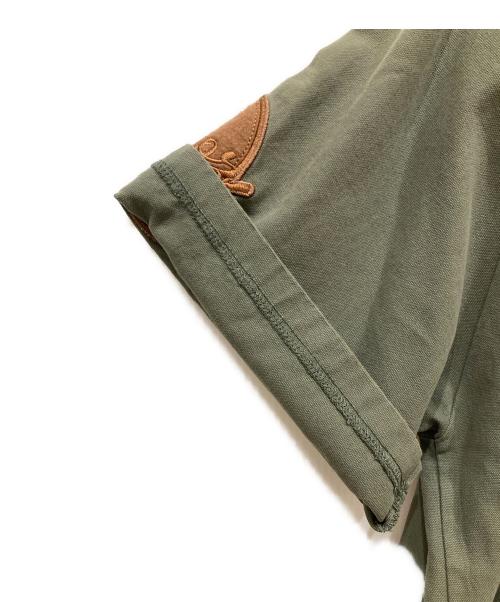 KEBOZ（ケボズ）KEBOZ (ケボズ) ICON CLASSIC BASEBALL JERSEY カーキ サイズ:SIZE Mの古着・服飾アイテム