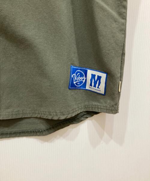 KEBOZ（ケボズ）KEBOZ (ケボズ) ICON CLASSIC BASEBALL JERSEY カーキ サイズ:SIZE Mの古着・服飾アイテム