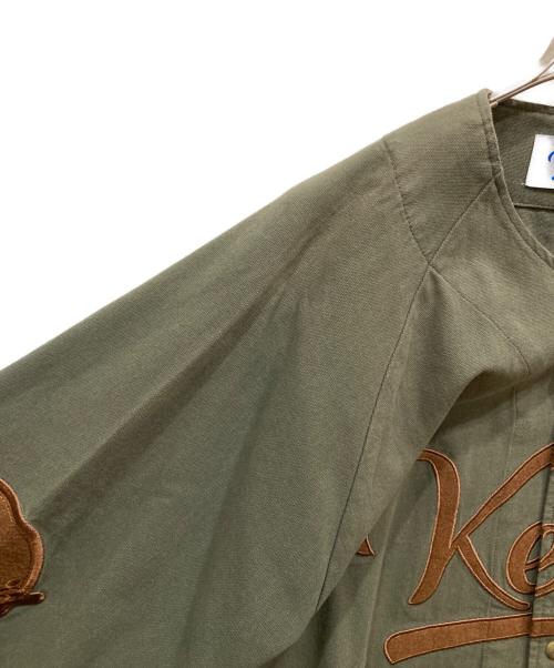 KEBOZ（ケボズ）KEBOZ (ケボズ) ICON CLASSIC BASEBALL JERSEY カーキ サイズ:SIZE Mの古着・服飾アイテム