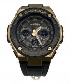 CASIOカシオ）の古着「デジアナウォッチ　G-SHOCK」｜ゴールド×ブラック