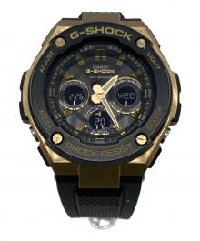 CASIO（カシオ）の古着「デジアナウォッチ　G-SHOCK」｜ゴールド×ブラック