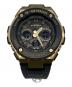 CASIO（カシオ）の古着「デジアナウォッチ　G-SHOCK」｜ゴールド×ブラック
