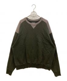 C.E（シーイー）の古着「PANEL SHOULDER CREW NECK #BLACK」｜オリーブ