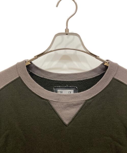 C.E（シーイー）C.E (シーイー) PANEL SHOULDER CREW NECK #BLACK オリーブ サイズ:SIZE XLの古着・服飾アイテム