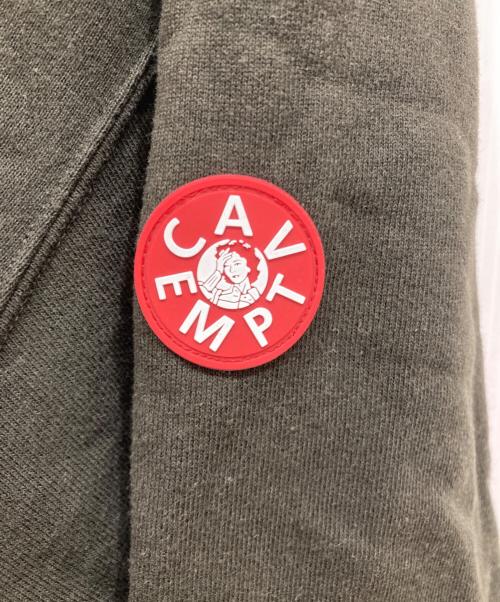 C.E（シーイー）C.E (シーイー) PANEL SHOULDER CREW NECK #BLACK オリーブ サイズ:SIZE XLの古着・服飾アイテム