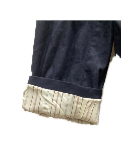 POLO RALPH LAUREN（ポロ・ラルフローレン）POLO RALPH LAUREN (ポロ・ラルフローレン) リネン混ブレザー ネイビー サイズ:SIZE 38Rの古着・服飾アイテム