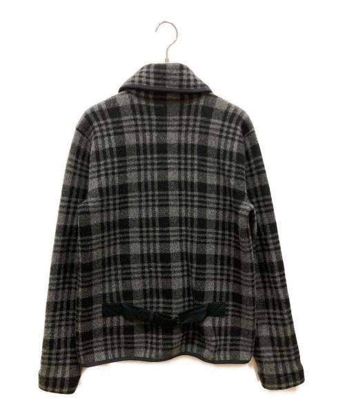 RRL（ダブルアールエル）RRL (ダブルアールエル) チェックマッキーノジャケット グレー×ブラック サイズ:SIZE Sの古着・服飾アイテム