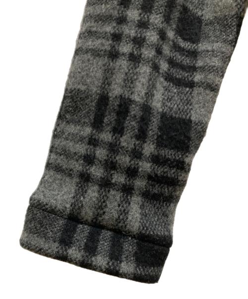 RRL（ダブルアールエル）RRL (ダブルアールエル) チェックマッキーノジャケット グレー×ブラック サイズ:SIZE Sの古着・服飾アイテム