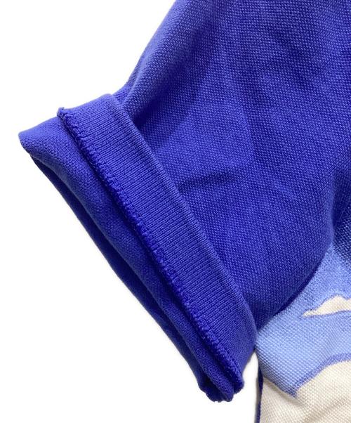 POLO RALPH LAUREN（ポロ・ラルフローレン）POLO RALPH LAUREN (ポロ・ラルフローレン) ポロベアポロシャツ ブルー サイズ:XLの古着・服飾アイテム