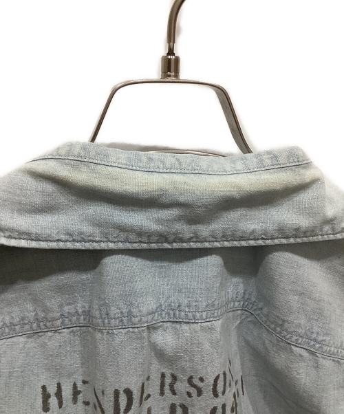 RRL（ダブルアールエル）RRL (ダブルアールエル) 半袖デニムシャツ インディゴ サイズ:XSの古着・服飾アイテム