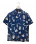 RRL（ダブルアールエル）の古着「インディゴノーティカルキャンプシャツ」｜ネイビー