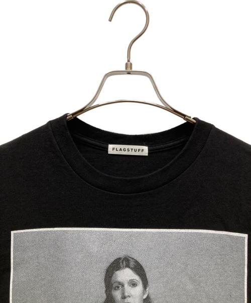 flagstuff（フラグスタフ）FLAGSTUFF (フラグスタフ) STAR WARS (スターウォーズ) ”Leia” TEE ブラック サイズ:SIZE Mの古着・服飾アイテム