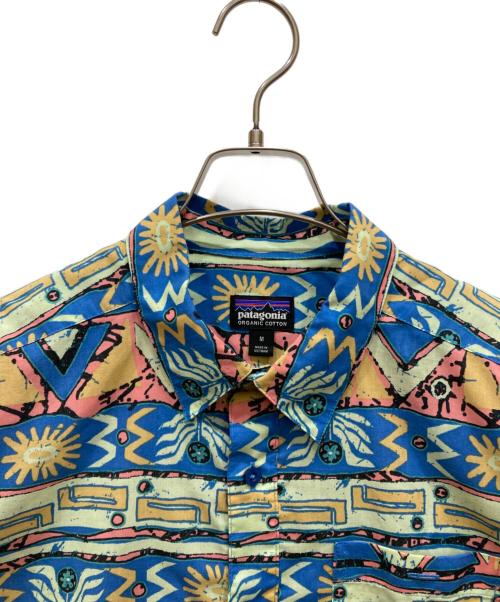 Patagonia（パタゴニア）Patagonia (パタゴニア) Go To Shirt ゴートゥーシャツ ブルー サイズ:SIZE Mの古着・服飾アイテム