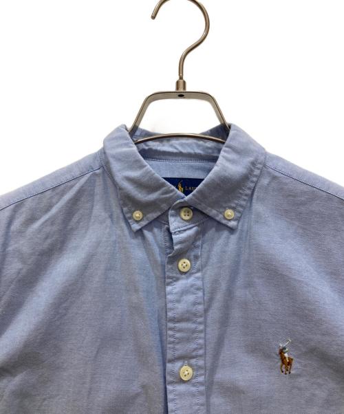 POLO RALPH LAUREN（ポロ・ラルフローレン）POLO RALPH LAUREN (ポロ・ラルフローレン) ボタンダウンシャツ インディゴ サイズ:SIZE 4の古着・服飾アイテム