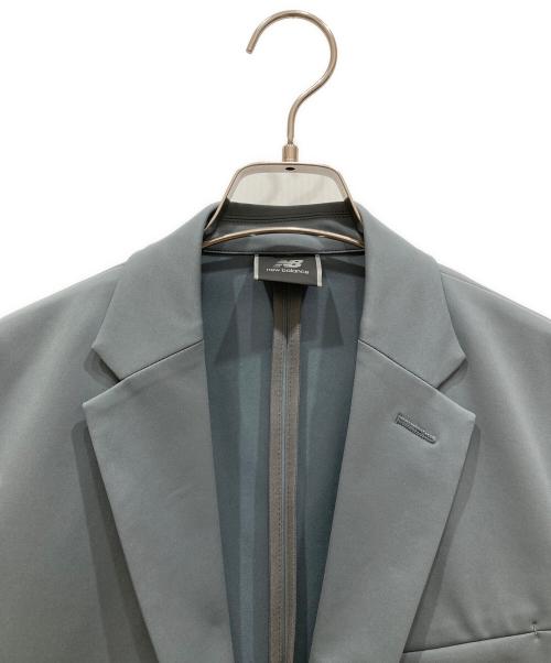 NEW BALANCE（ニューバランス）NEW BALANCE (ニューバランス) MET24 Single Jacket グレー サイズ:SIZE Sの古着・服飾アイテム