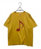 anvilアンヴィル）の古着「プリントTシャツ」｜イエロー