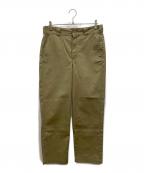 Dickies×Ron Hermanディッキーズ×ロンハーマン）の古着「別注ワークパンツ」｜ベージュ