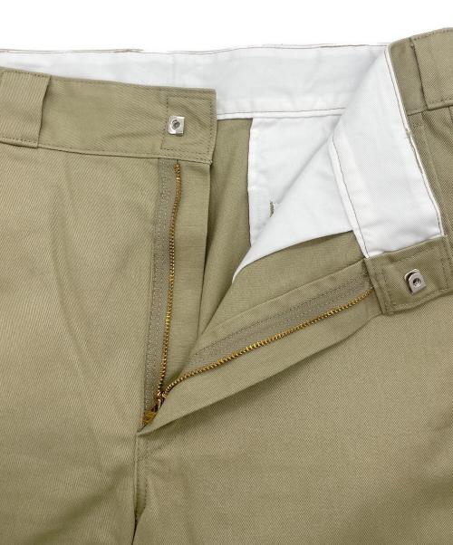 Dickies（ディッキーズ）Dickies (ディッキーズ) Ron Herman (ロンハーマン) 別注ワークパンツ ベージュ サイズ:34の古着・服飾アイテム