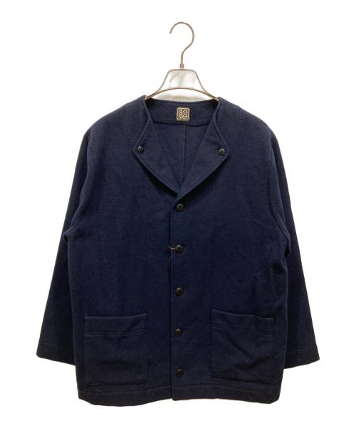 yui（ユイ）yui (ユイ) ウールモッサ カラード カーディガン ジャケット ネイビー サイズ:SIZE Free 未使用品の古着・服飾アイテム