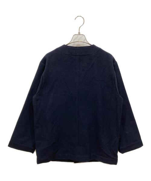 yui（ユイ）yui (ユイ) ウールモッサ カラード カーディガン ジャケット ネイビー サイズ:SIZE Free 未使用品の古着・服飾アイテム
