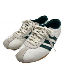 adidas（アディダス）の古着「ローカットスニーカー　Tokyo」｜アイボリー×グリーン