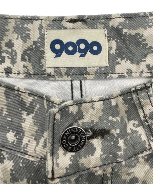 9090（9090）9090 (9090) King Logo Assort Ballon Buggy Pants カーキ サイズ:SIZE Sの古着・服飾アイテム