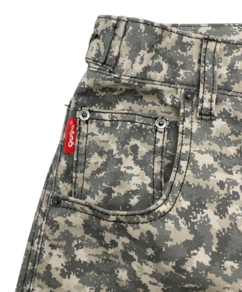 9090（9090）9090 (9090) King Logo Assort Ballon Buggy Pants カーキ サイズ:SIZE Sの古着・服飾アイテム