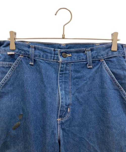 CarHartt（カーハート）CarHartt (カーハート) デニムペインターパンツ インディゴ サイズ:81cm (W32)の古着・服飾アイテム