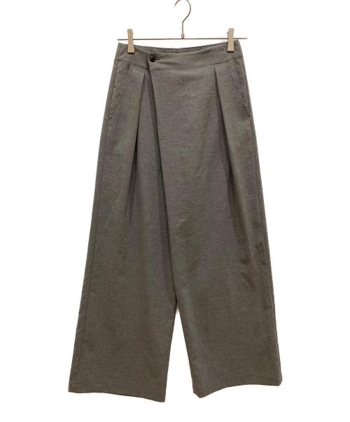 FRAMeWORK（フレームワーク）FRAMeWORK (フレームワーク) 撥水強撚PEラップパンツ グレー サイズ:SIZE 36の古着・服飾アイテム