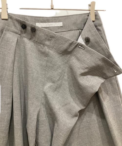 FRAMeWORK（フレームワーク）FRAMeWORK (フレームワーク) 撥水強撚PEラップパンツ グレー サイズ:SIZE 36の古着・服飾アイテム