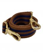 L'appartementアパルトモン）の古着「BORDER BELT」｜ブラウン