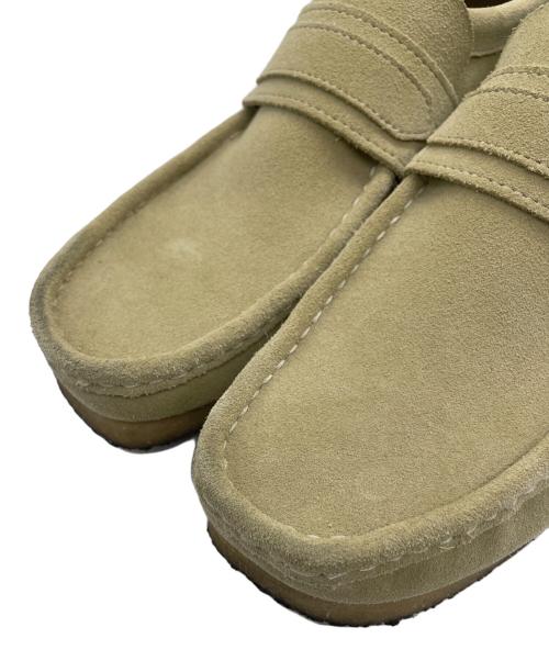 CLARKS（クラークス）CLARKS (クラークス) WallabeeLoafer ベージュ サイズ:25.5cmの古着・服飾アイテム