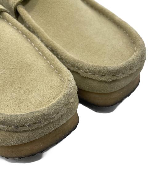 CLARKS（クラークス）CLARKS (クラークス) WallabeeLoafer ベージュ サイズ:25.5cmの古着・服飾アイテム