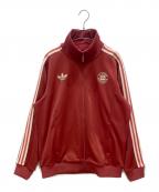 adidasアディダス）の古着「FCバイエルン トラックトップ（ジャージ）」｜レッド