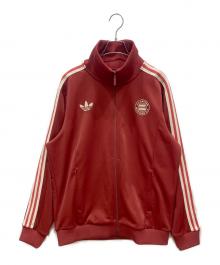 adidas（アディダス）の古着「FCバイエルン トラックトップ（ジャージ）」｜レッド