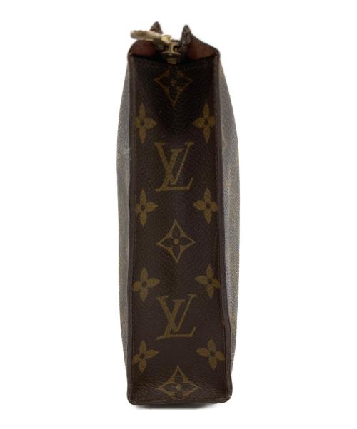 LOUIS VUITTON（ルイ ヴィトン）LOUIS VUITTON (ルイ ヴィトン) クラッチバッグ ブラウンの古着・服飾アイテム