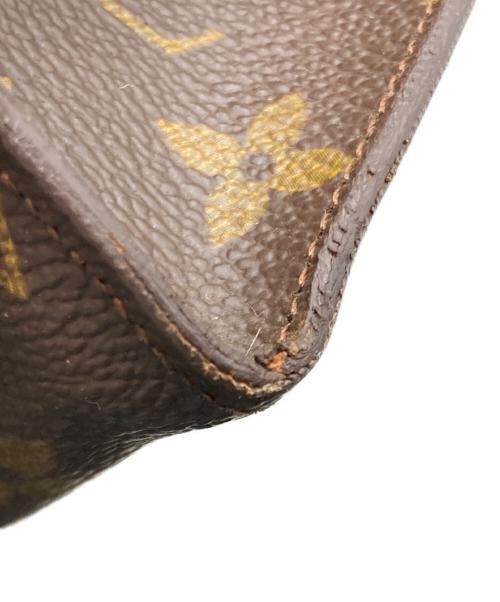 LOUIS VUITTON（ルイ ヴィトン）LOUIS VUITTON (ルイ ヴィトン) クラッチバッグ ブラウンの古着・服飾アイテム