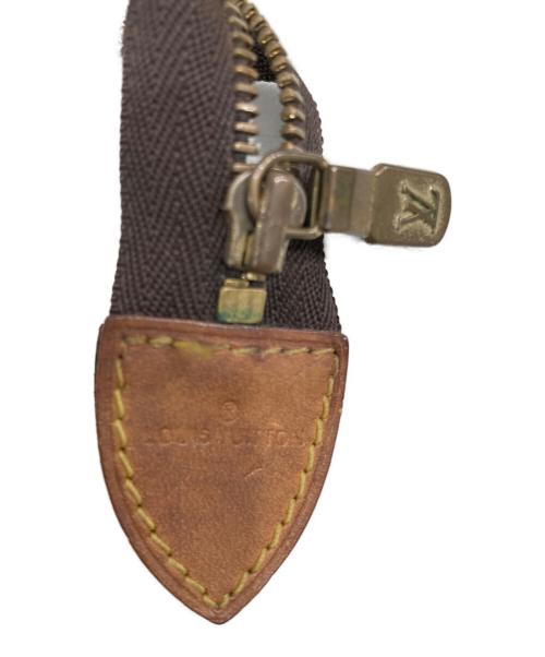 LOUIS VUITTON（ルイ ヴィトン）LOUIS VUITTON (ルイ ヴィトン) クラッチバッグ ブラウンの古着・服飾アイテム