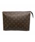 LOUIS VUITTON（ルイ ヴィトン）の古着「クラッチバッグ」｜ブラウン