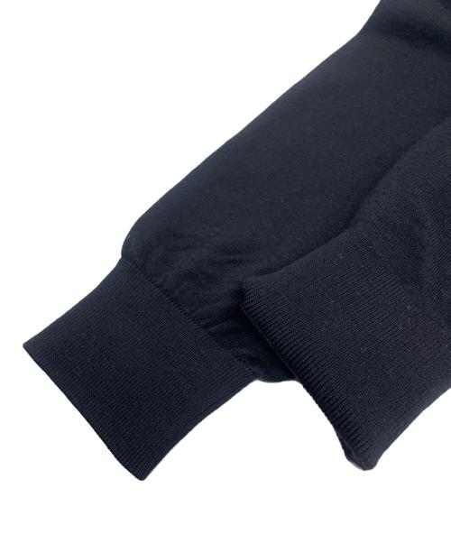 Graphpaper（グラフペーパー）Graphpaper (グラフペーパー) HIGH GAUGE KNIT CARDIGAN ブラック サイズ:2の古着・服飾アイテム