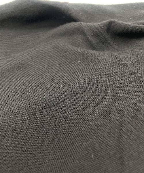 Graphpaper（グラフペーパー）Graphpaper (グラフペーパー) HIGH GAUGE KNIT CARDIGAN ブラック サイズ:2の古着・服飾アイテム