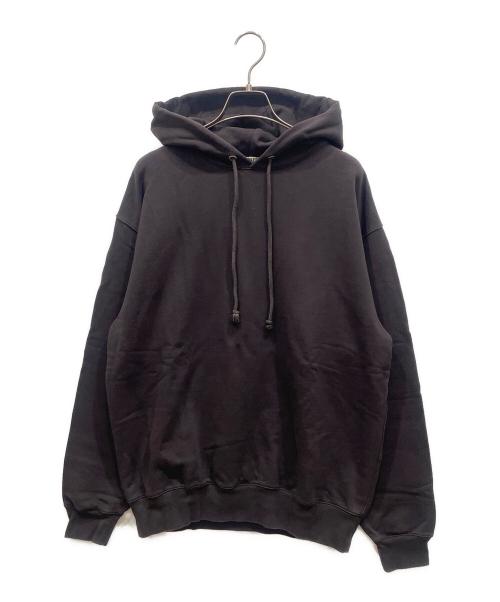 AURALEE（オーラリー）AURALEE (オーラリー) SUPER SOFT HEAVY SWEAT P/O PARKA ブラック サイズ:3の古着・服飾アイテム
