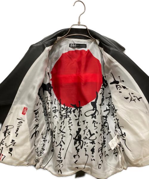 A&G（エーアンドジー）A&G (エーアンドジー) レザージャケット ブラック サイズ:SIZE Mの古着・服飾アイテム