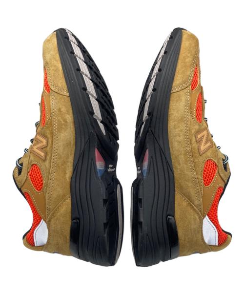 NEW BALANCE（ニューバランス）NEW BALANCE (ニューバランス) Action Bronson (アクション ブロンソン) ローカットスニーカー ブラウン×オレンジ サイズ:26.5cmの古着・服飾アイテム